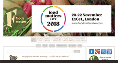 Desktop Screenshot of foodsmatter.com